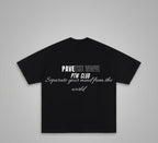 PTW Signature Tee in Jet Black - back view, clean minimalist design