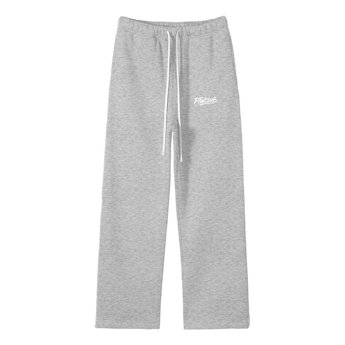 PTW Essential Straight-Leg Sweatpants — Heather Grey