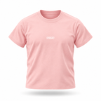 PTWCLUB Bodycon Crewneck T-Shirt — Pink