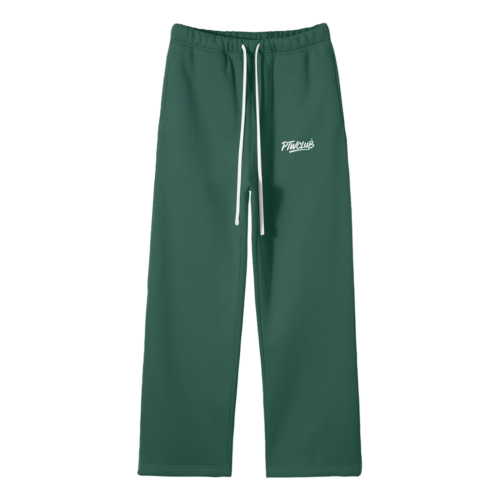 PTW Essential Straight-Leg Sweatpants — Eden Green