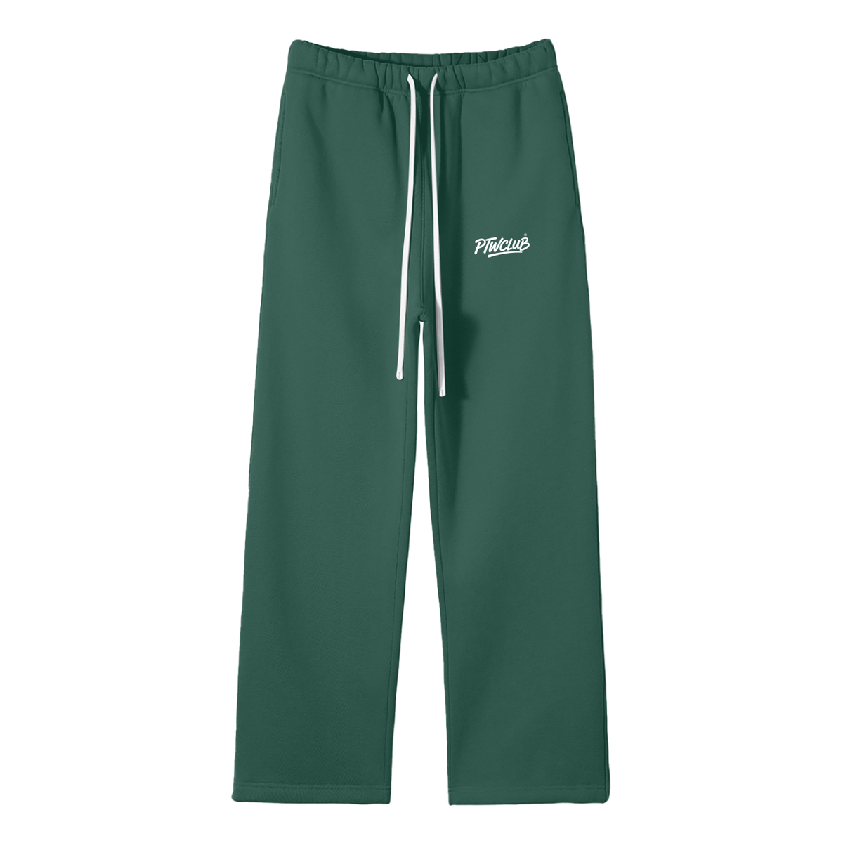 PTW Essential Straight-Leg Sweatpants — Eden Green