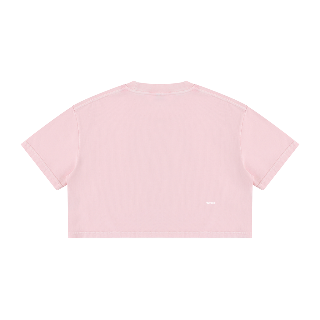 ‘STOP MAKING SENSE’ Crop T-shirt