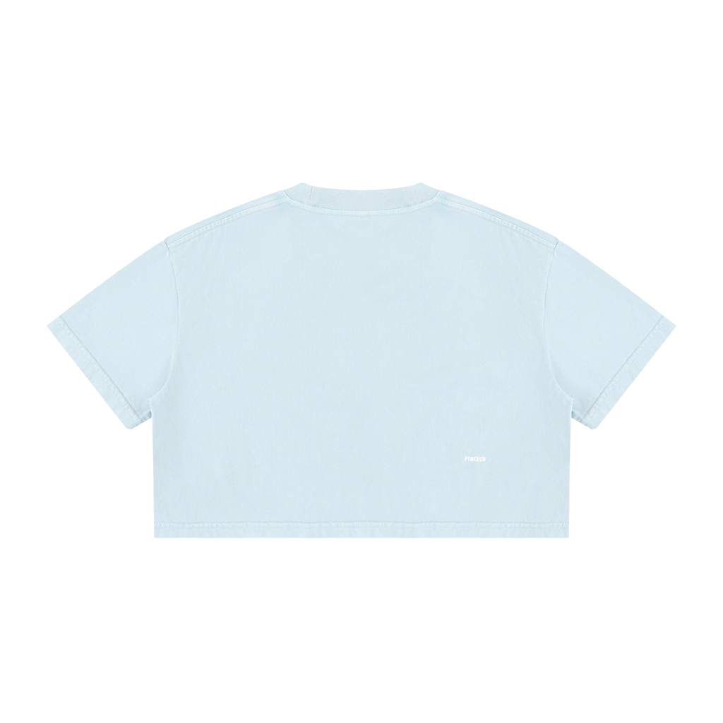 ‘STOP MAKING SENSE’ Crop T-shirt