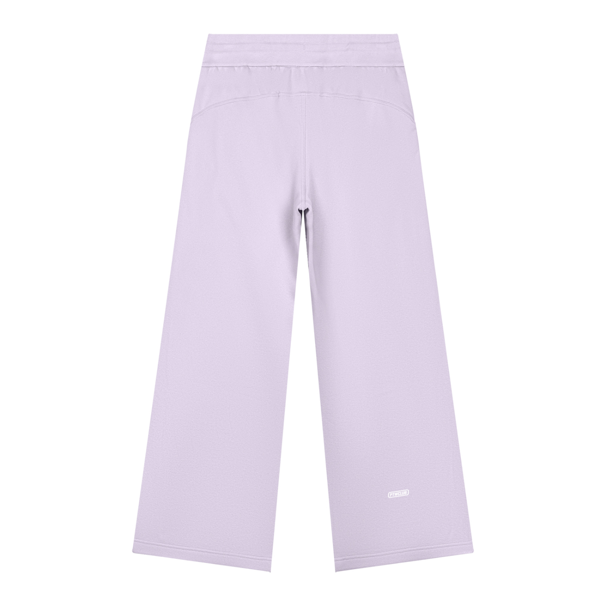 PTWCLUB Form Wide-Leg Sweatpants — Light Purple