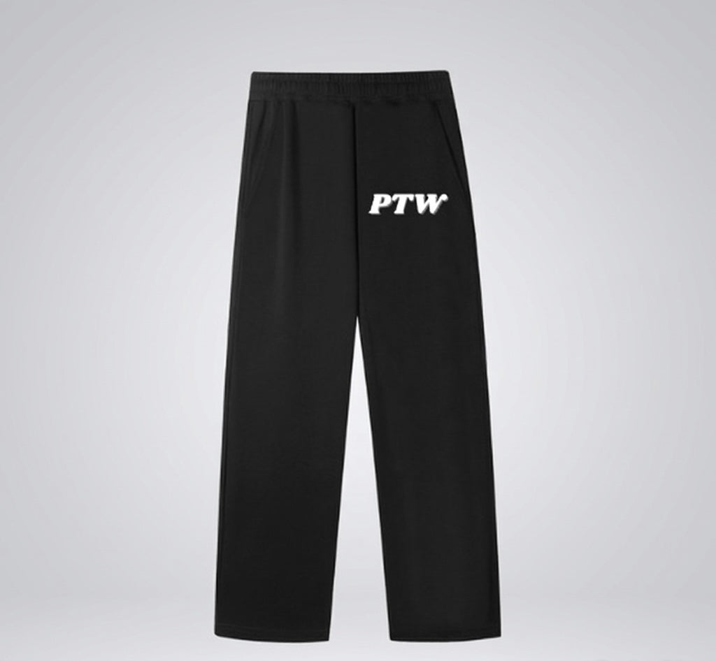 PTW Essential Straight Leg Sweatpants – Jet Black
