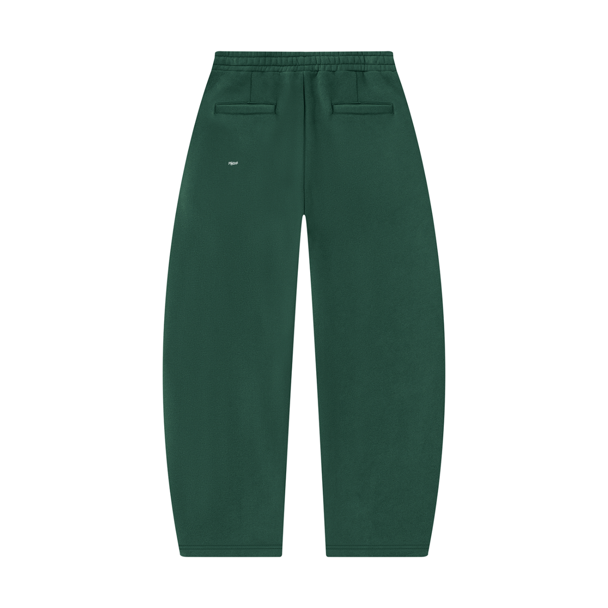 PTW Essential Barrel-Leg Sweatpants — Dark Green