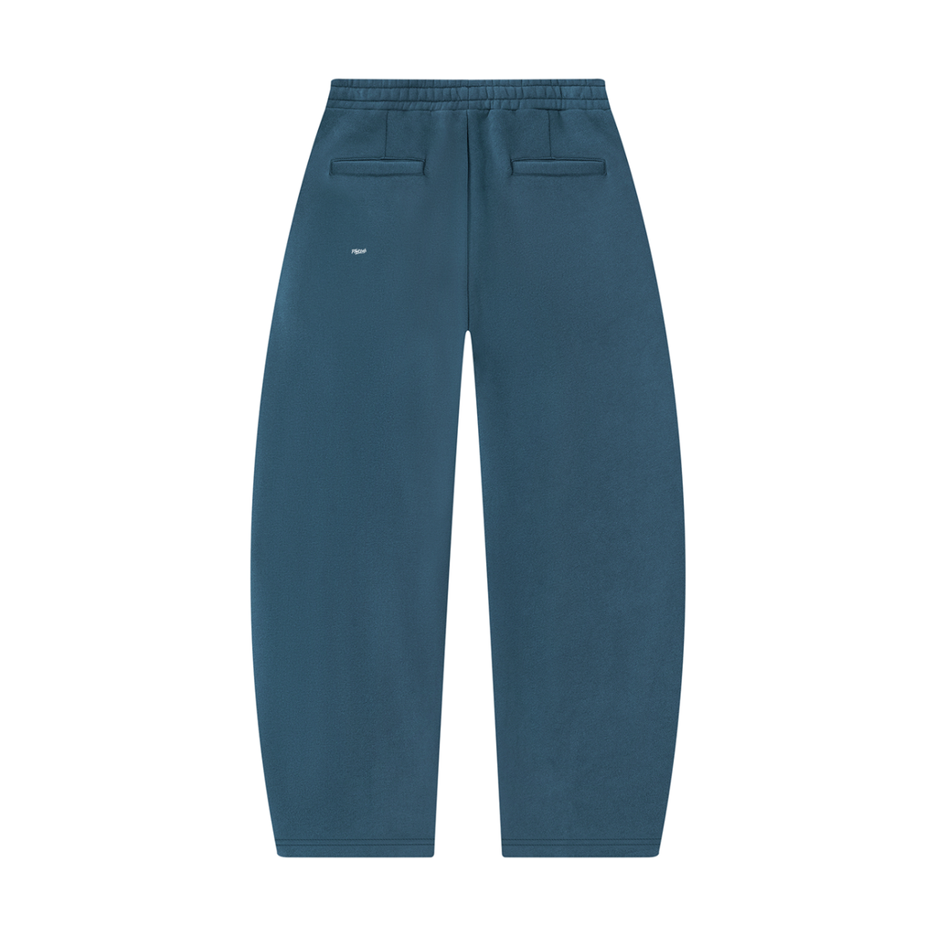 PTW Essential Barrel-Leg Sweatpants — Haze Blue