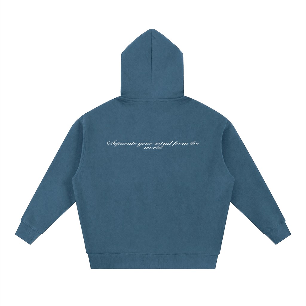 PTW Essential Zip Hoodie — Haze Blue