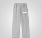 PTW Essential Straight Leg Sweatpants in Steel Grey - front view, grey streetwear joggers