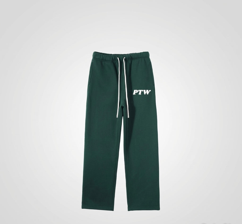 PTW Essential Straight Leg Sweatpants – Forest Green