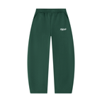PTW Essential Barrel-Leg Sweatpants — Dark Green