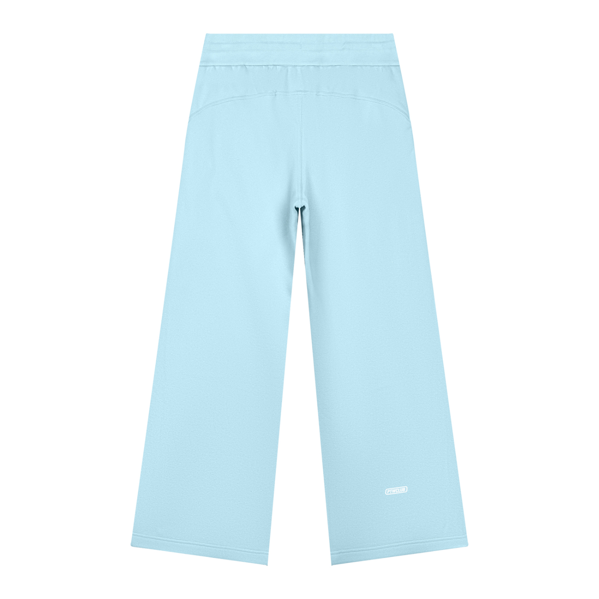 PTWCLUB Form Wide-Leg Sweatpants — Sky Blue