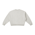 PTWCLUB Signature Boxy Crewneck — Heather Grey