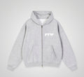 GREY PTW Essential Zip Hoodie