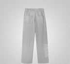 PTW Essential Straight Leg Sweatpants in Steel Grey - side view, relaxed fit steel grey