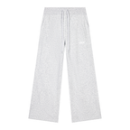 PTWCLUB Form Wide-Leg Sweatpants — Cold Grey front view