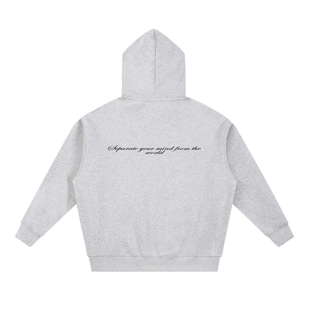 PTW Essential Zip Hoodie — Heather Grey