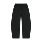 PTW Essential Barrel-Leg Sweatpants — Jet Black