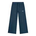 PTWCLUB Form Wide-Leg Sweatpants — Navy Blue