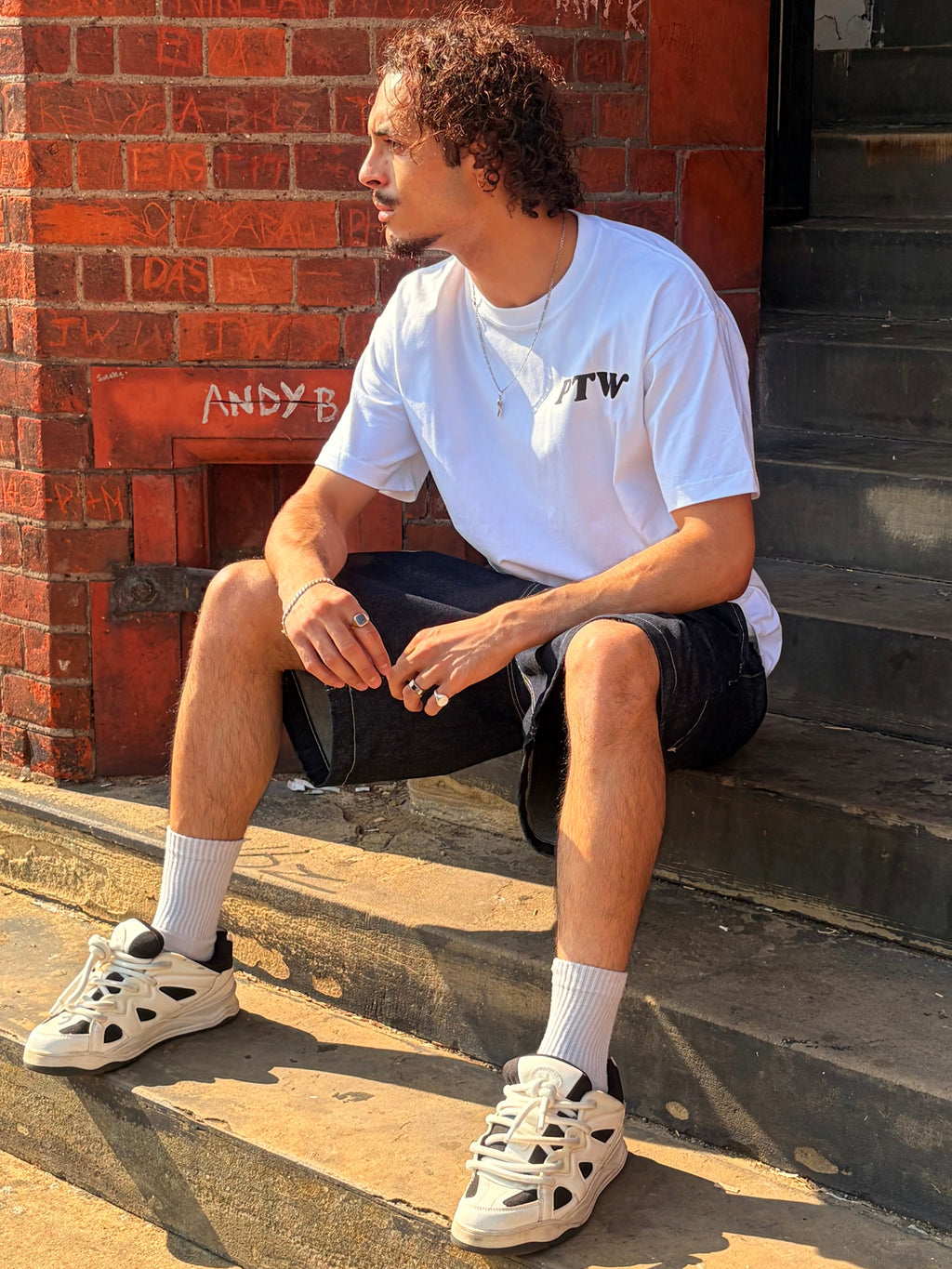 PTW Wave Tee - White