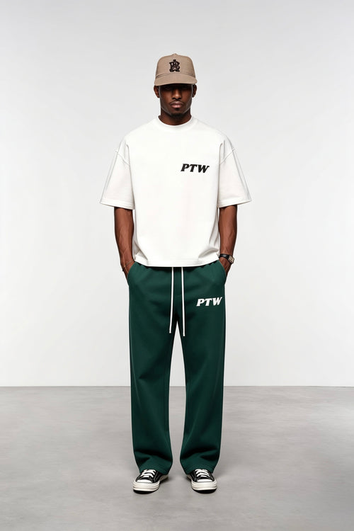 PTW Essential Straight Leg Sweatpants – Forest Green