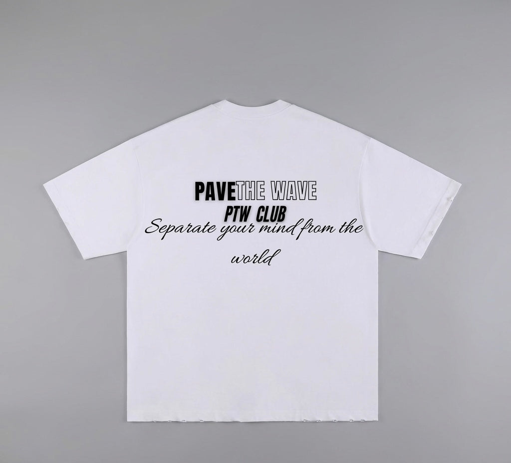 PTW Wave Tee - White