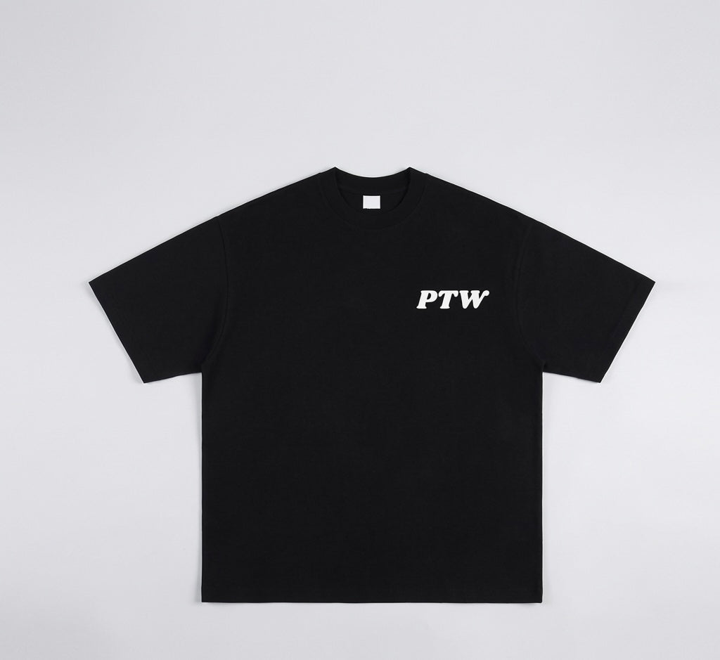PTW Signature Tee - Jet Black