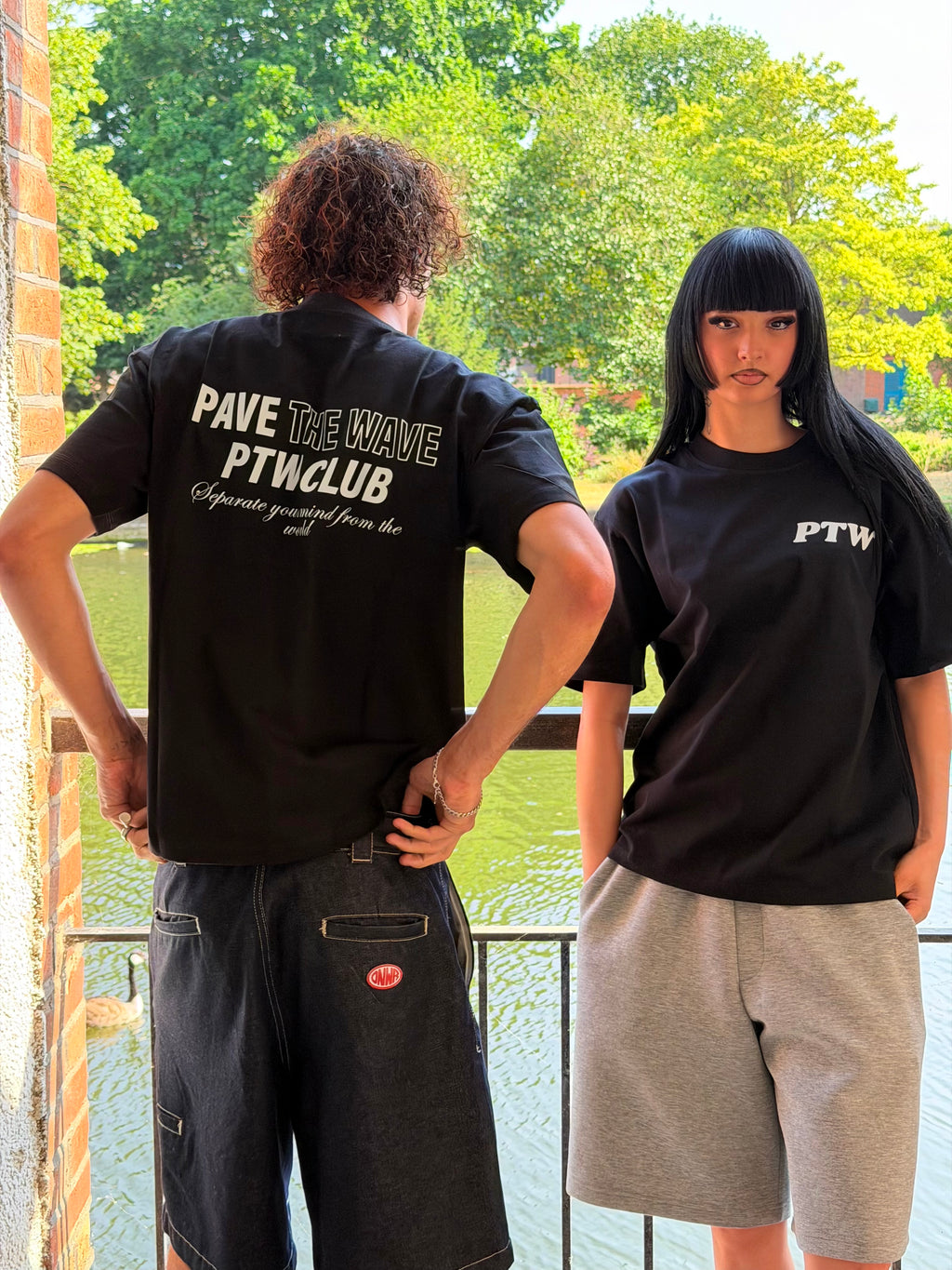 PTW Signature Tee - Jet Black