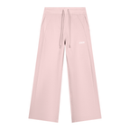 PTWCLUB Form Wide-Leg Sweatpants — Light Pink front view