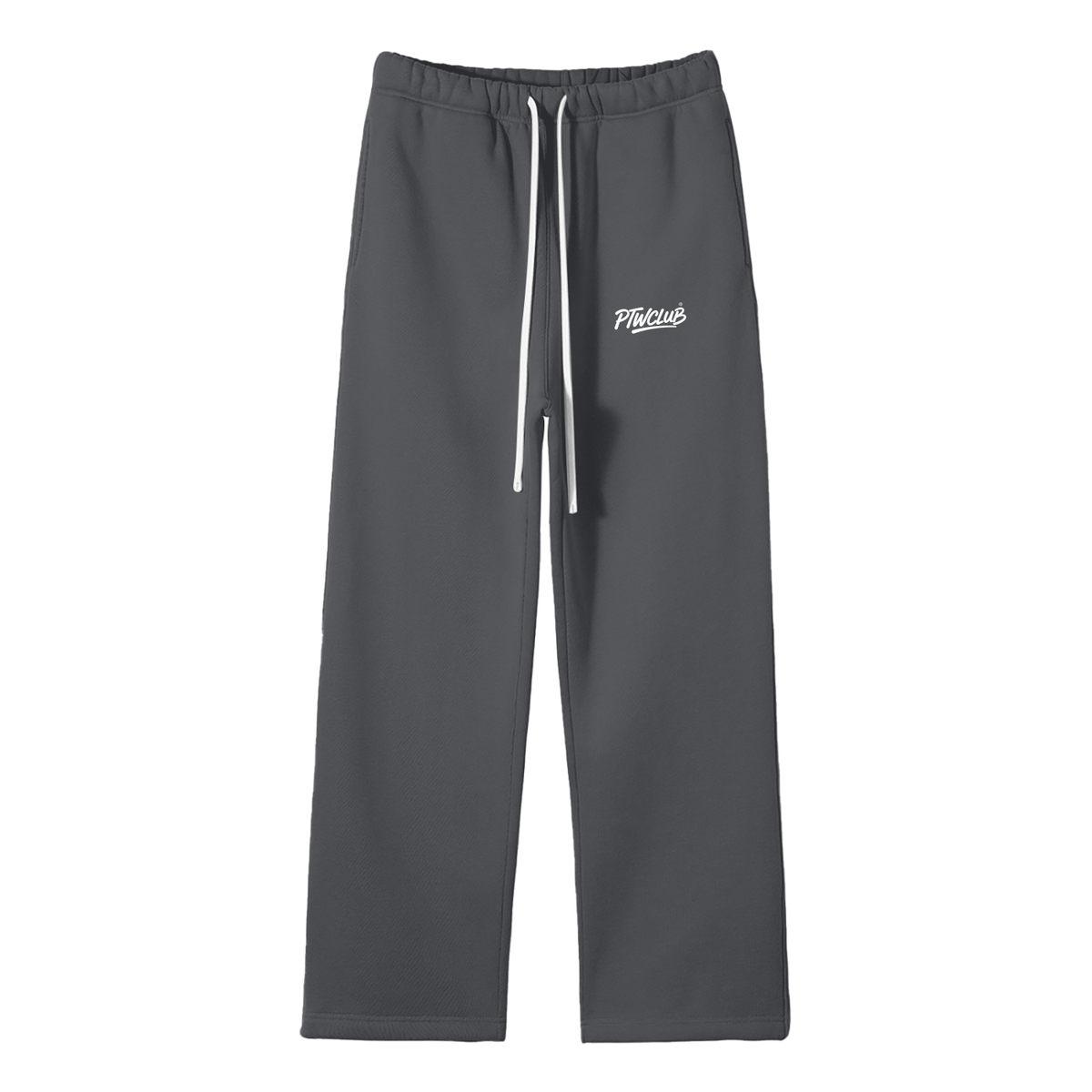 PTW Essential Straight-Leg Sweatpants — Dark Grey