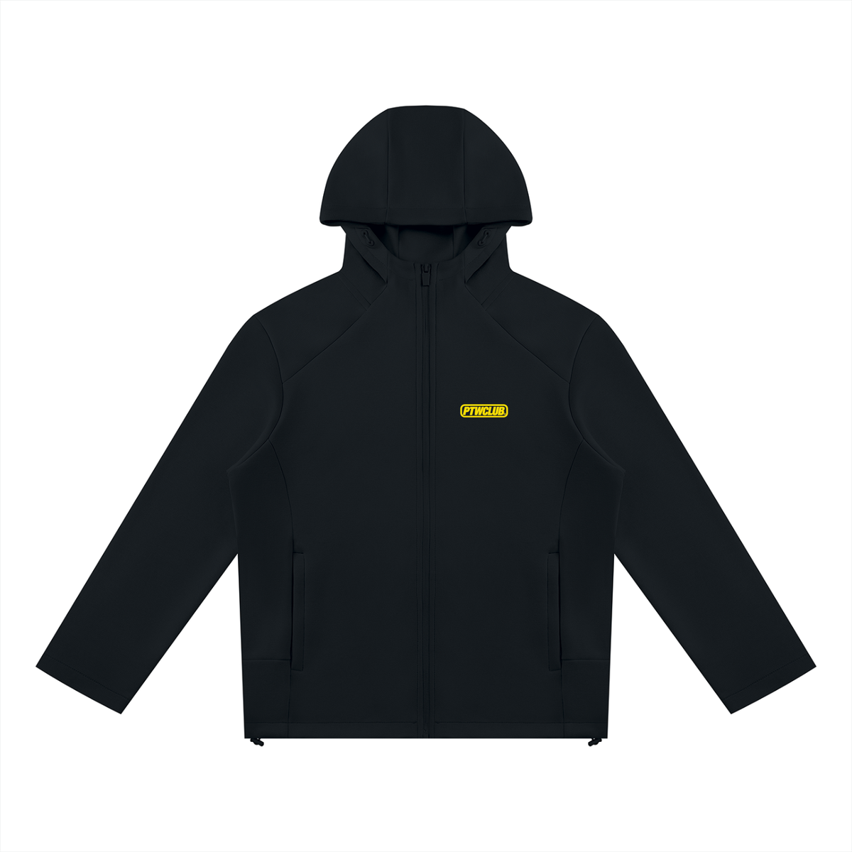 Unisex Paneled Full Zip Hoodie