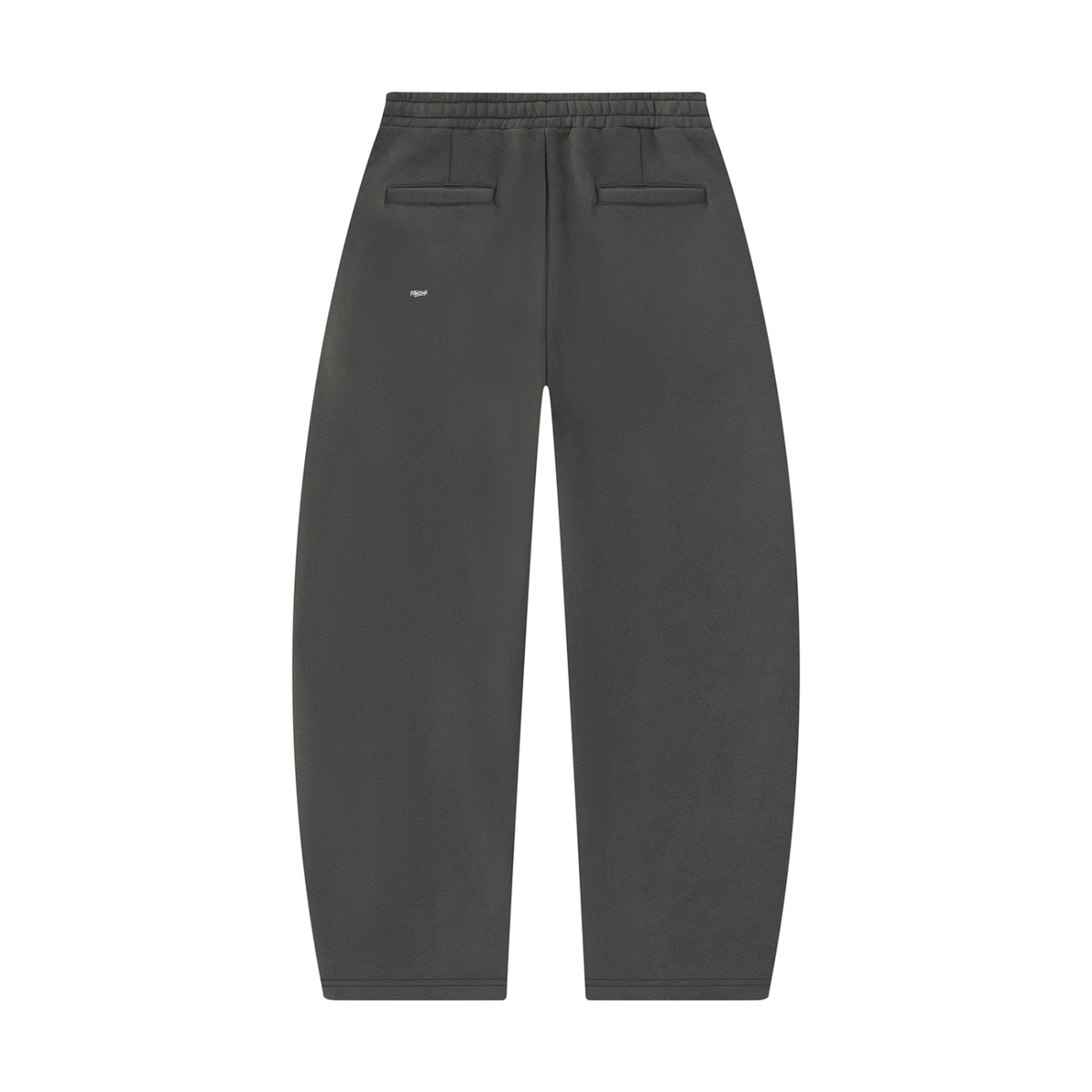 PTW Essential Barrel-Leg Sweatpants — Dark Grey