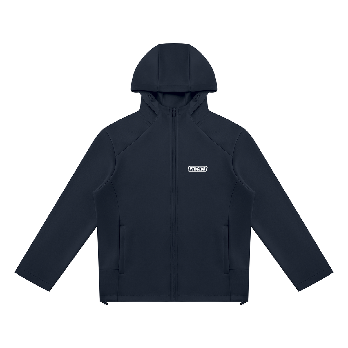 Unisex Paneled Full Zip Hoodie