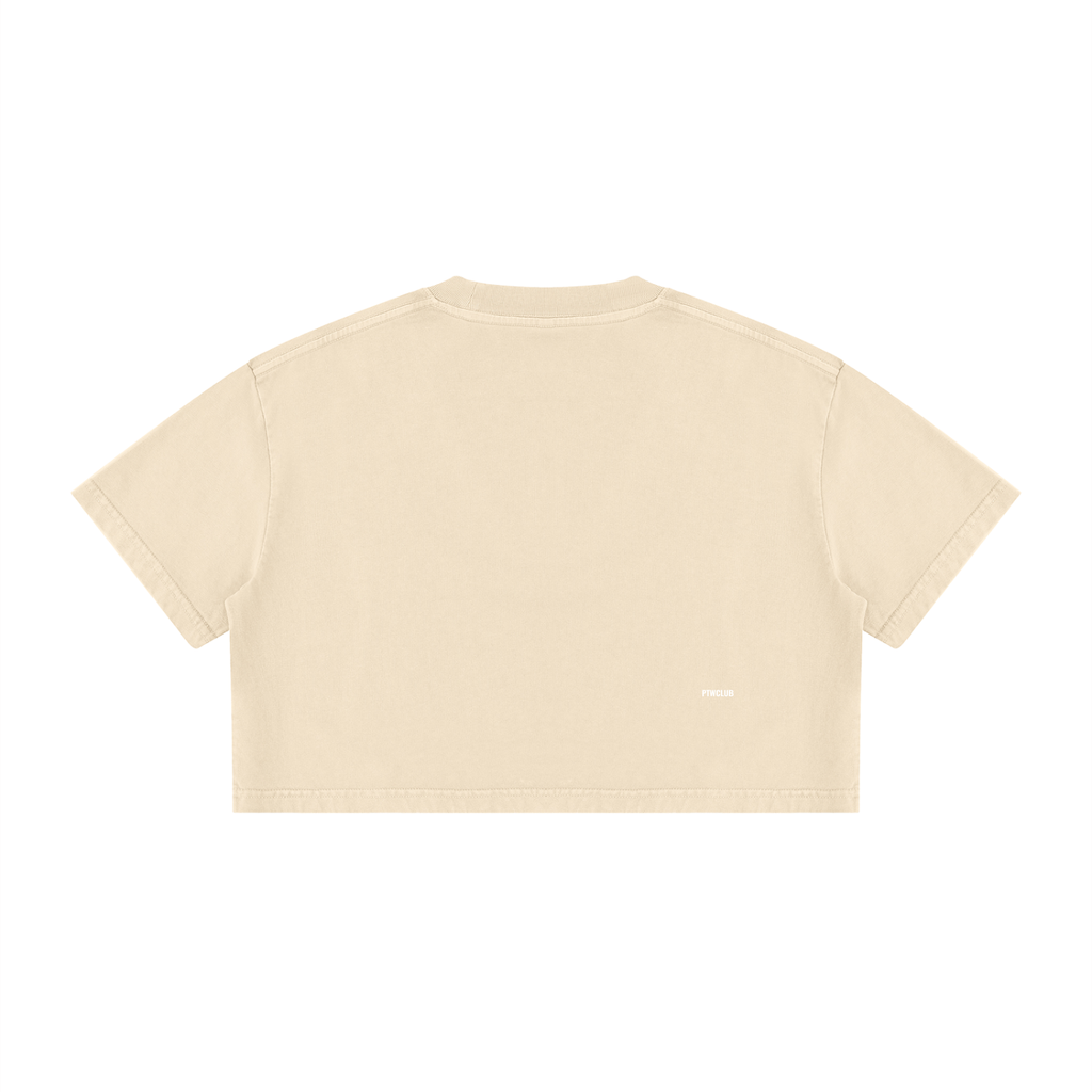 ‘STOP MAKING SENSE’ Crop T-shirt