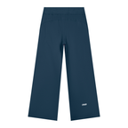 PTWCLUB Form Wide-Leg Sweatpants — Navy Blue