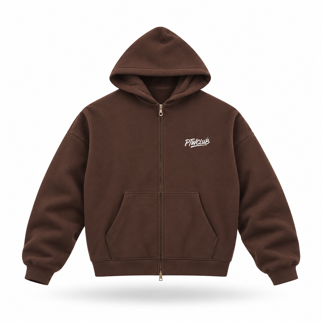 PTW floating front: hoodie-coffee