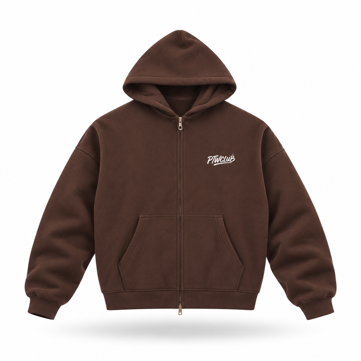 PTW floating front: hoodie-coffee