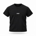 PTWCLUB Bodycon Crewneck T-Shirt floating garment front view