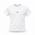 PTWCLUB Bodycon Crewneck T-Shirt floating garment front view