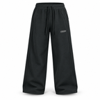 PTWCLUB Form Wide-Leg Sweatpants floating garment front view
