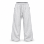 PTWCLUB Form Wide-Leg Sweatpants floating garment front view